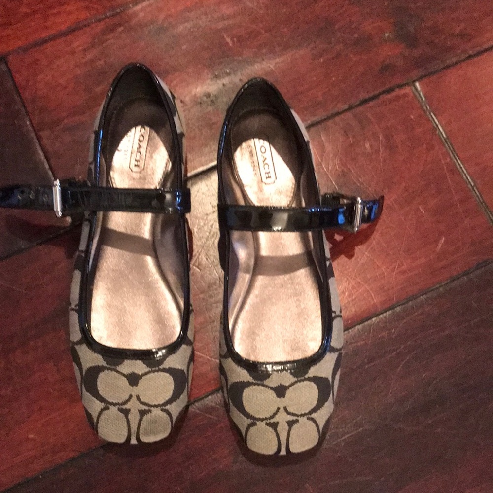 Coach Mary Jane flats